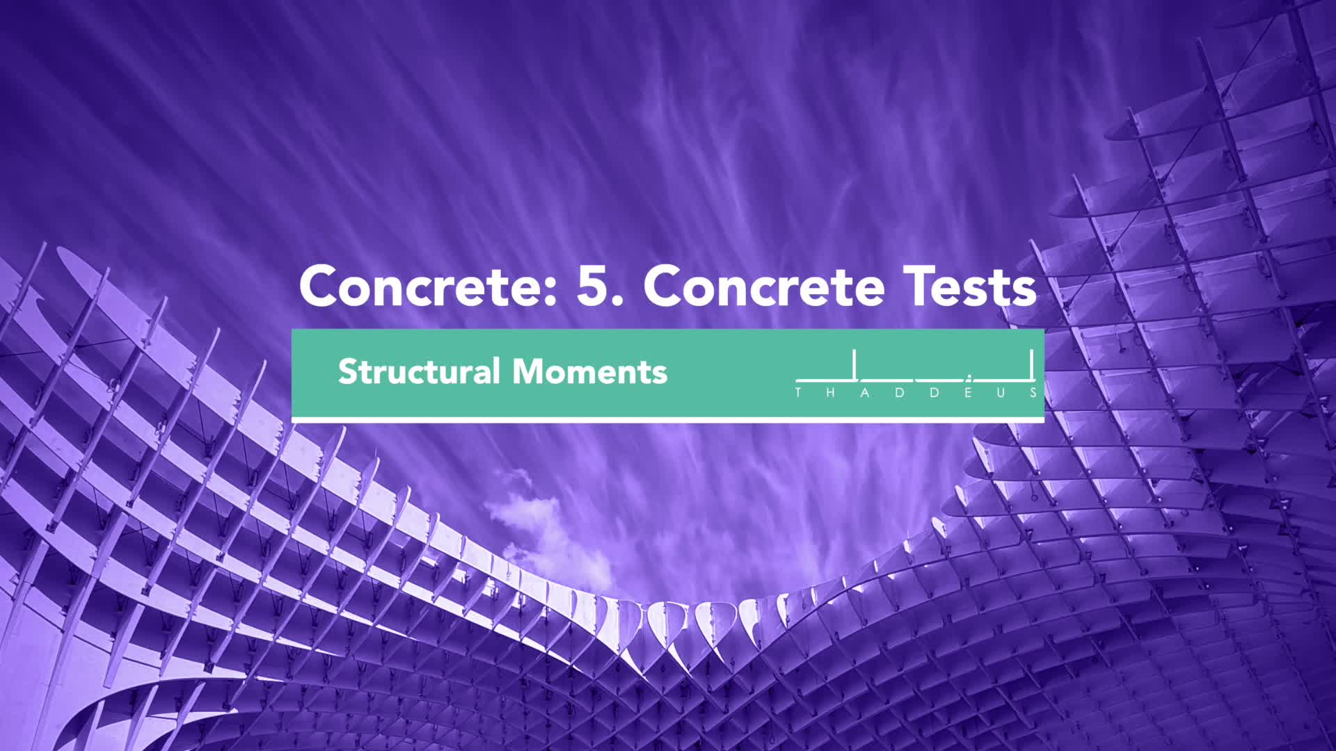 concrete 5. concrete tests