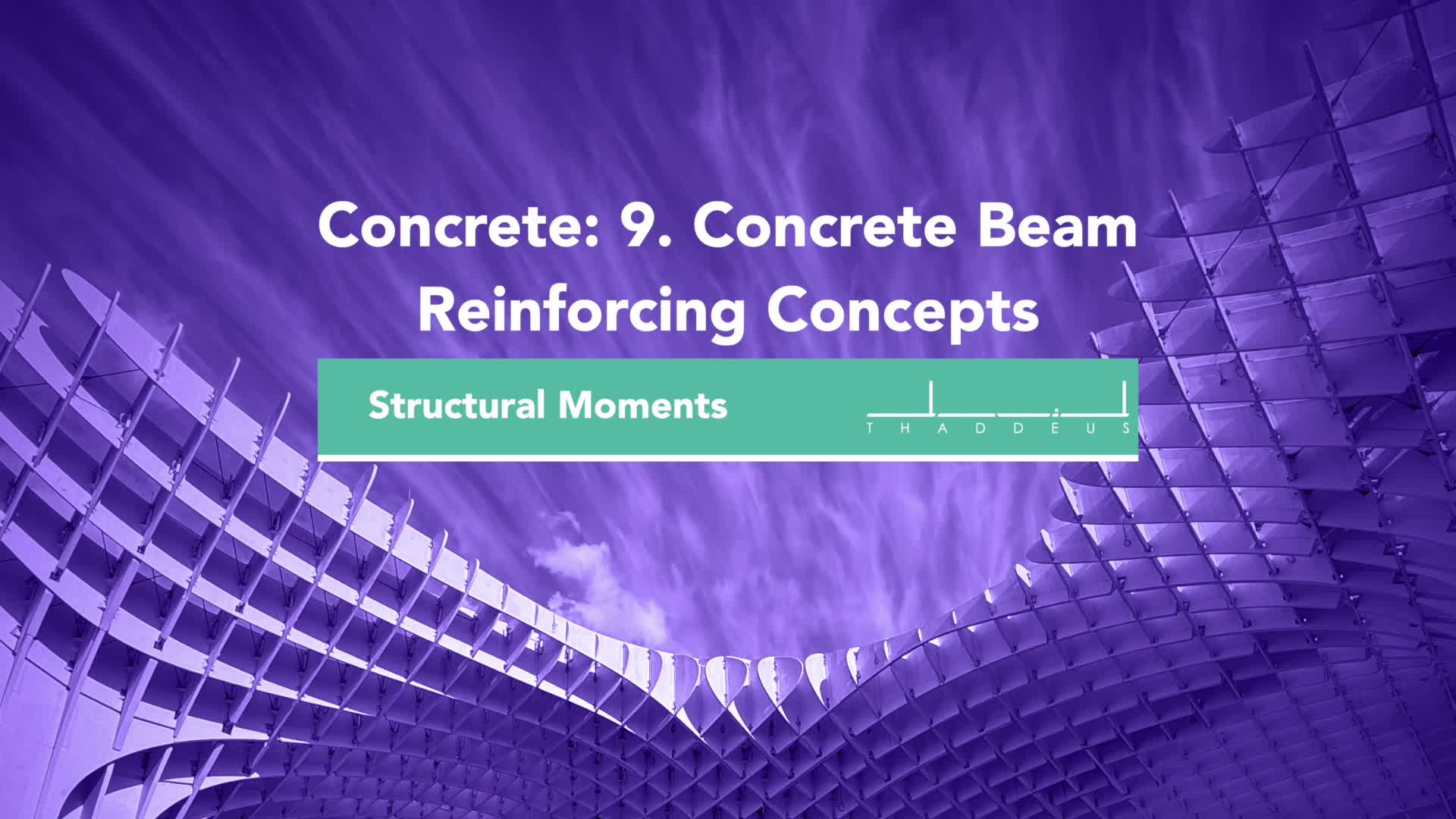 concrete 9. concrete beam reinforcing concepts