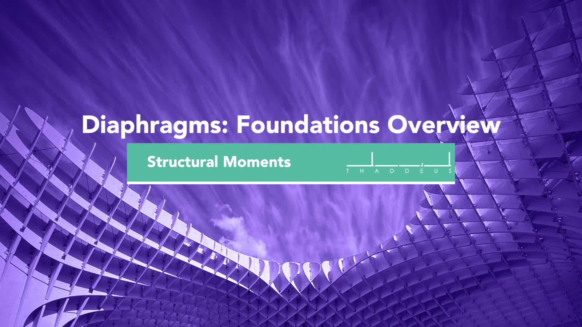 diaphragms foundations overview
